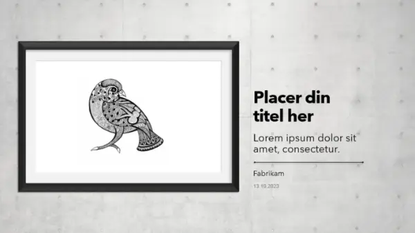 Bog med billeder af kunst  gray modern simple