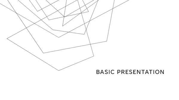 Minimalist presentation white modern-simple