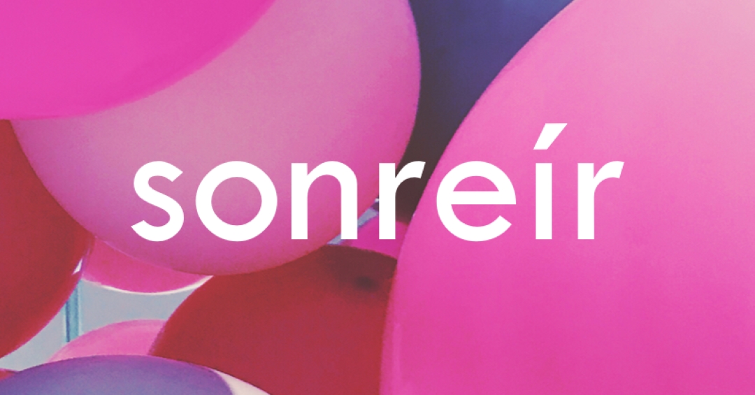 Todas las sonrisas pink modern-bold