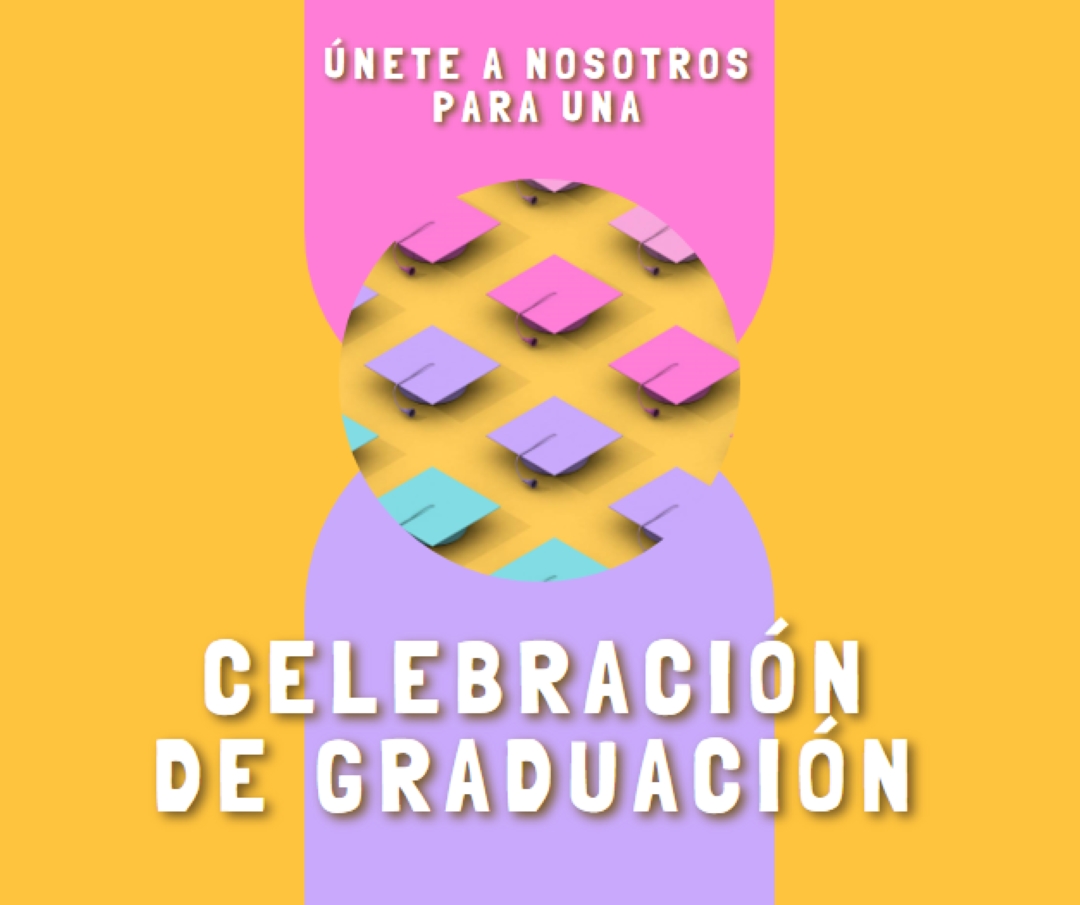 Unirse a la celebración de graduación yellow whimsical-color-block