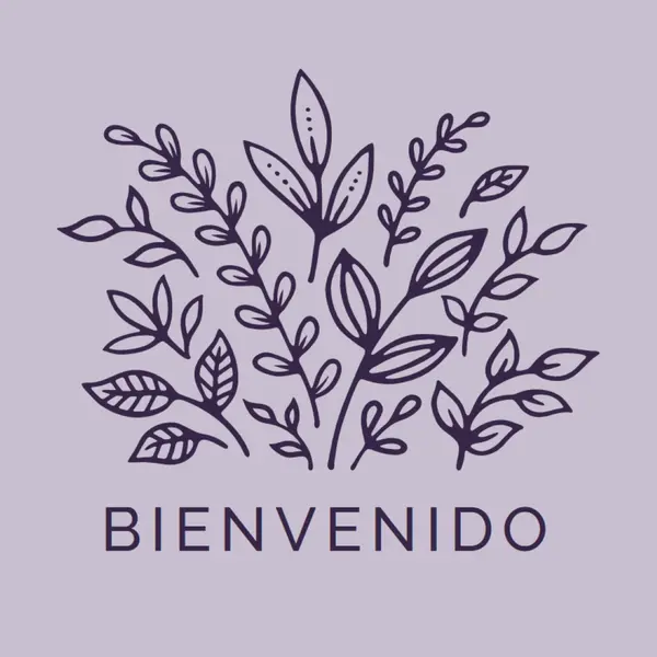 Hola purple whimsical-line