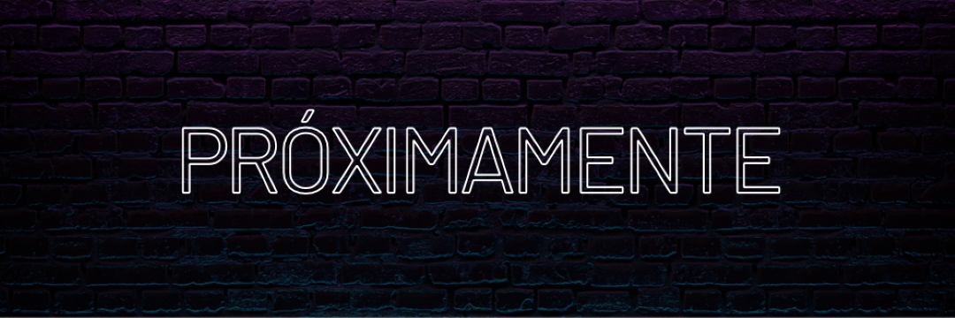 Próximamente para usted purple modern-bold