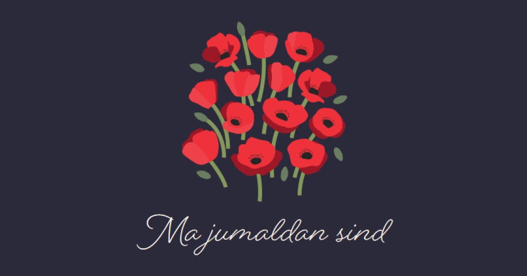 Ma jumaldan sind black whimsical-line