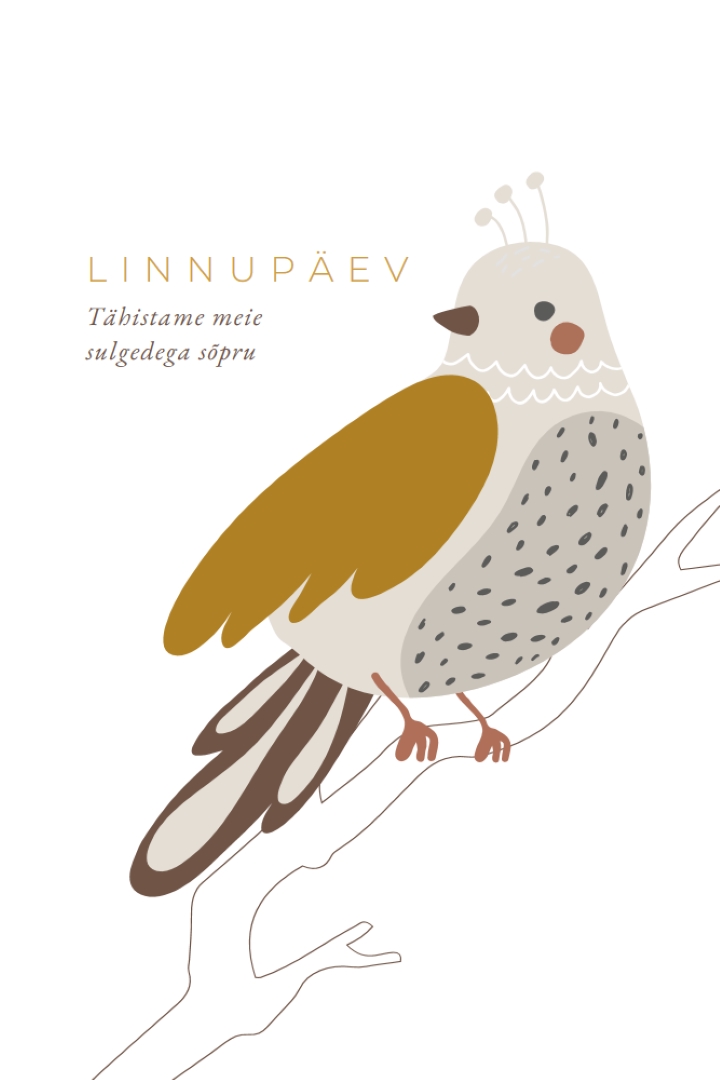 Taevas on limiit white whimsical-line