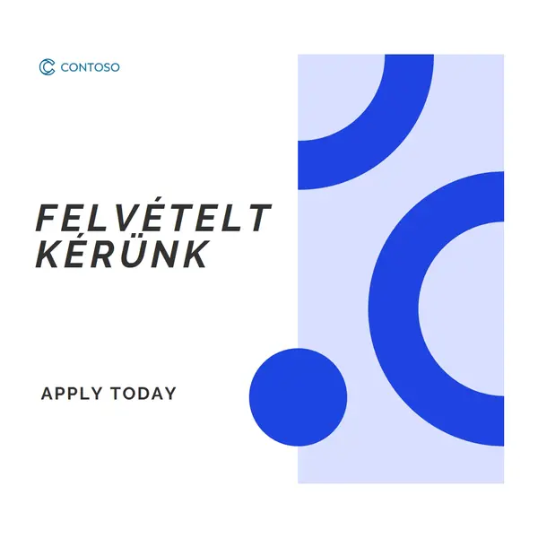 Felvételt kérünk – jelentkezés ma white modern-simple