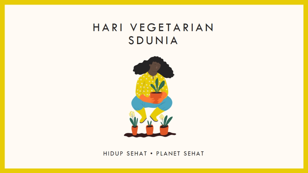 Ini Hari Vegetarian Sdunia white modern-simple