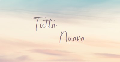 Nuovo atteggiamento blue modern-simple