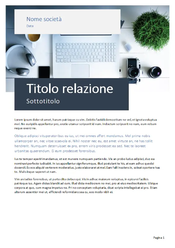 Rapporto (tema Origine) gray modern simple
