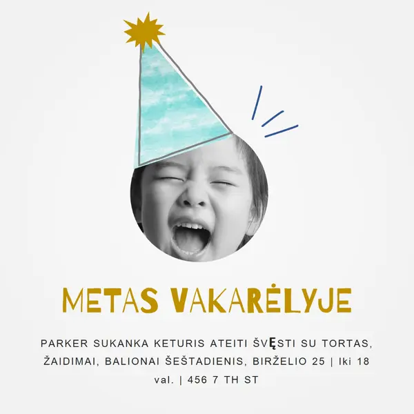 Metas šventei white collage,cut-out,fun