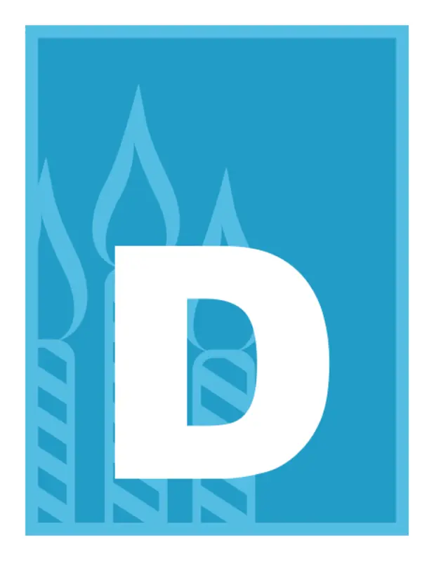 Reklāmkarogs Daudz laimes dzimšanas dienā! blue modern-bold
