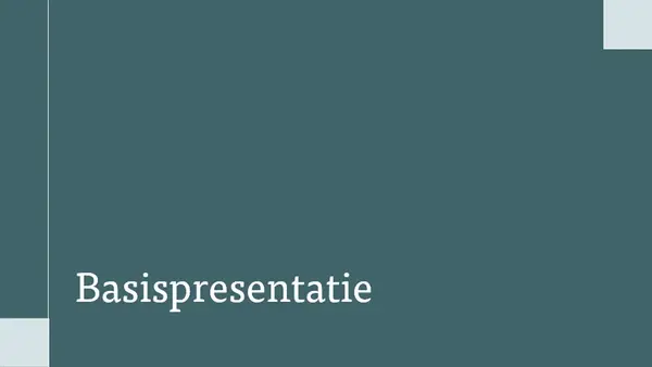 Moderne presentatie voor vergaderingen gray modern-simple