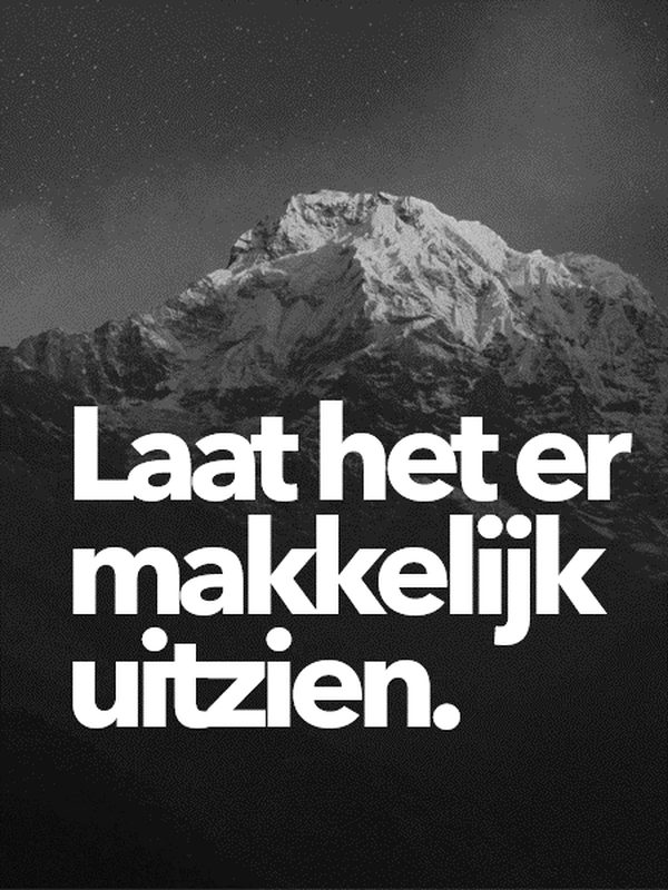 Zwart-witposters black modern-bold