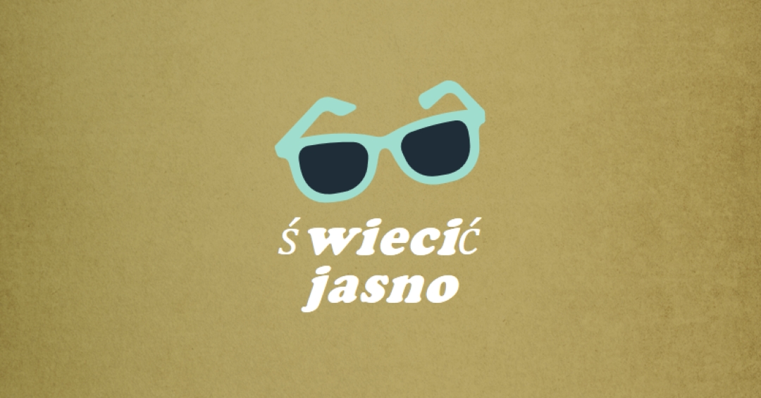 Świecić jasnym słońcem green vintage-retro