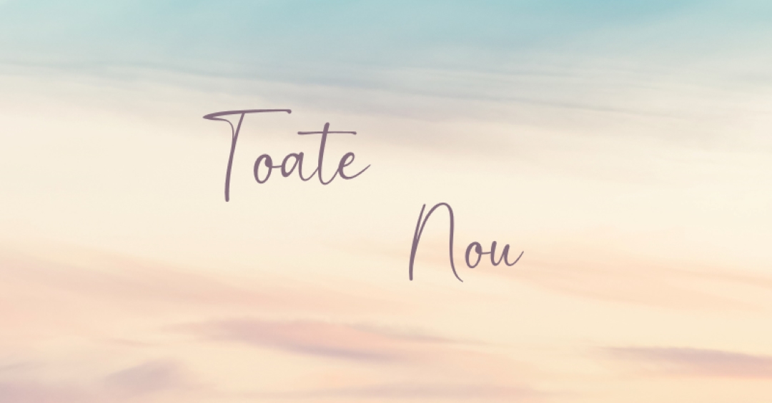 Atitudine nouă blue modern-simple