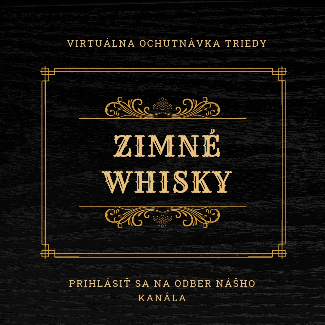 Zimné whisky black vintage-retro