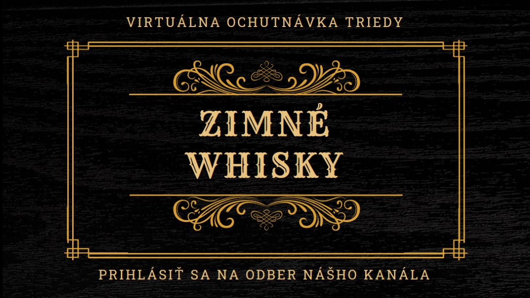 Zimné whisky black vintage-retro