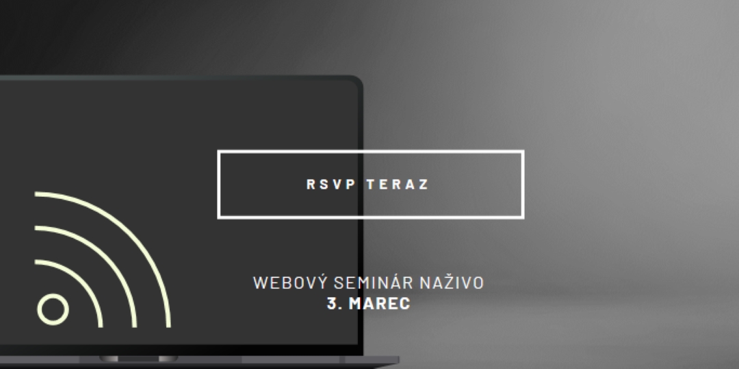 Hviezda webového seminára black modern-simple