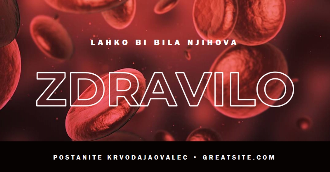 Postanite krvodajaovalec krvi red modern-simple
