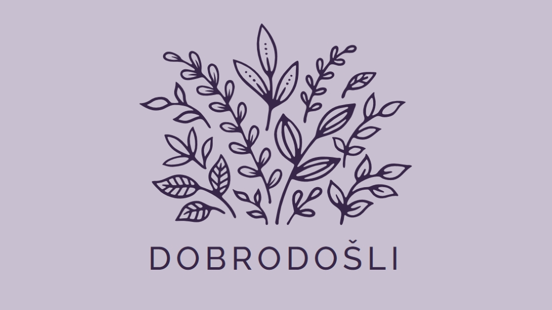 Zdravo purple whimsical-line