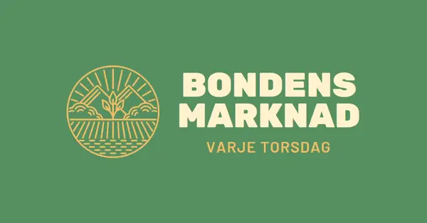 Kom till marknaden för bönder green clean,simple,logo,organic,typographic,rustic