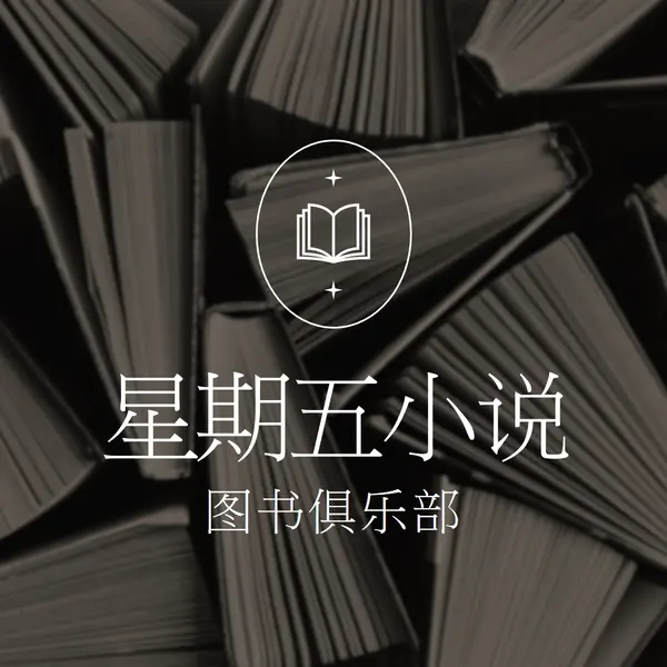 星期五小说书俱乐部 black elegant,monochromatic,photo,simple,typographic,symmetrical